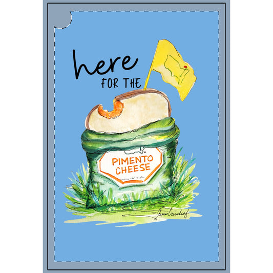 Pimento Cheese Golf Towel - Fun & Whimsical Golf Accessory